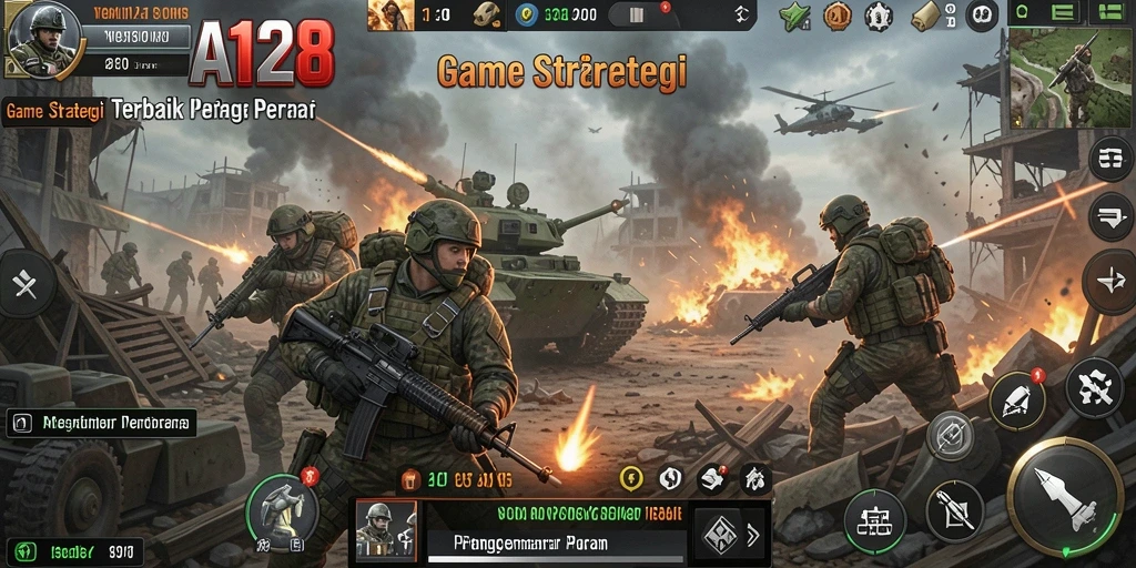 Gameplay ASIA128 dengan berbagai strategi dan unit yang menarik.