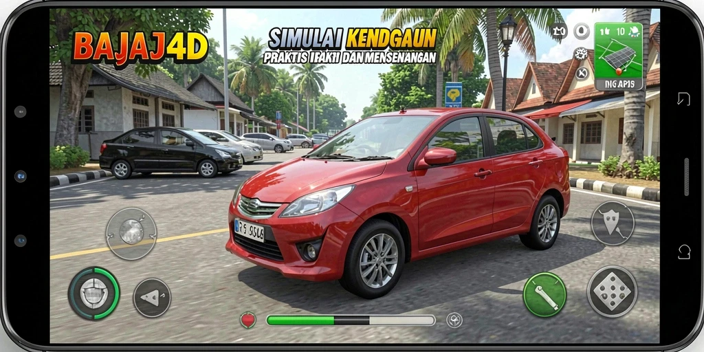 Screenshot gameplay BAJAJ4D menampilkan pengalaman berkendara yang realistis dan mendebarkan.