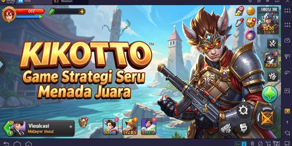 Tampilan gameplay menarik dari KIKOTOTO dengan strategi yang mendalam.