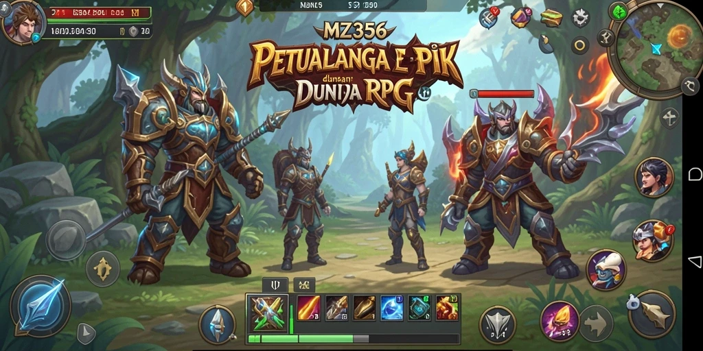 Gameplay menarik dengan aksi RPG yang mendebarkan.