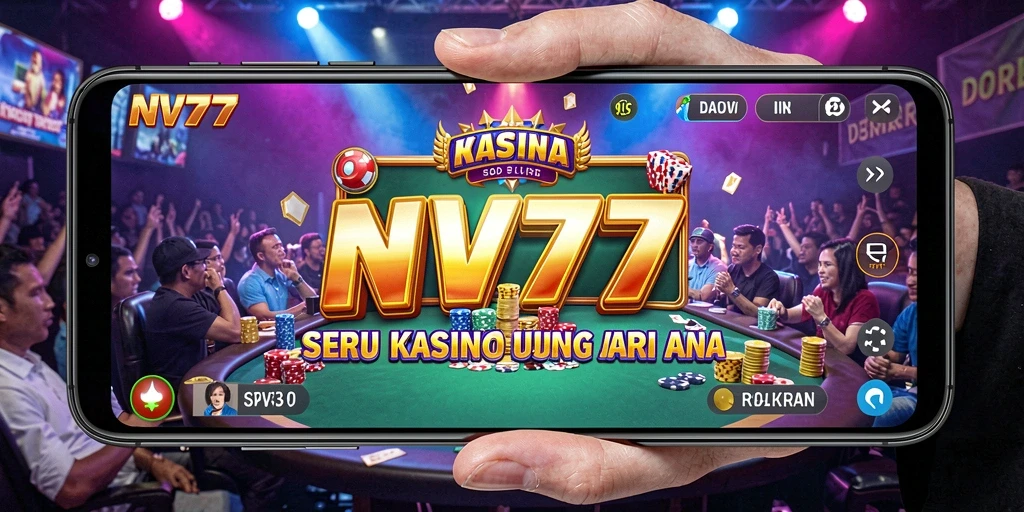Tampilan gameplay seru dan interaktif di NV77 Kasino.