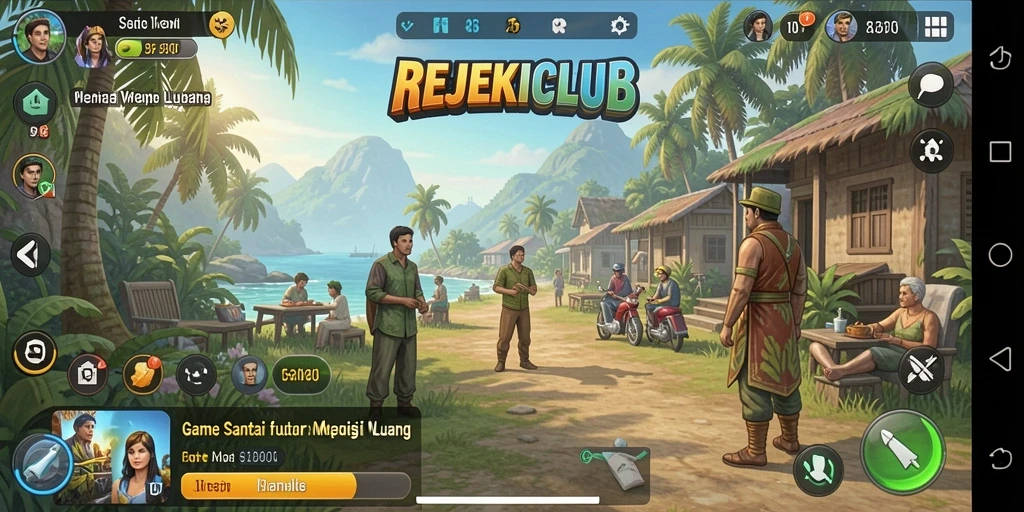 Tangkapan layar REJEKICLUB menunjukkan gameplay yang menarik dan seru.