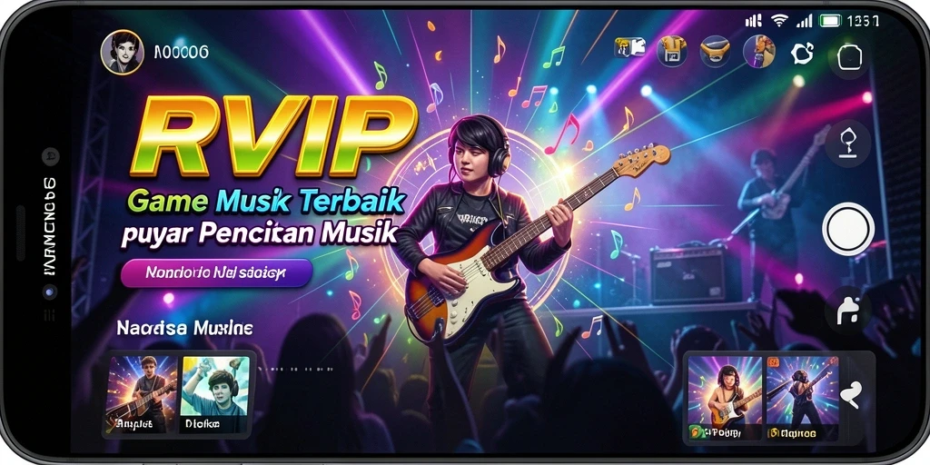 Tampilan gameplay RVIP yang interaktif dengan berbagai fitur menarik.