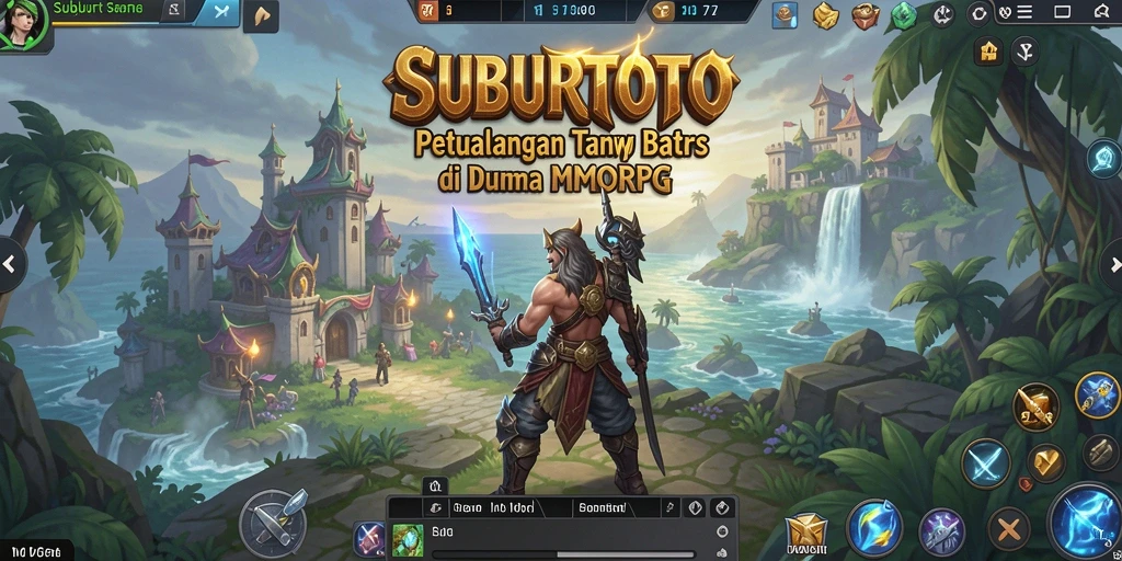 Gameplay SUBURTOTO yang seru dan mendebarkan dalam dunia MMORPG.