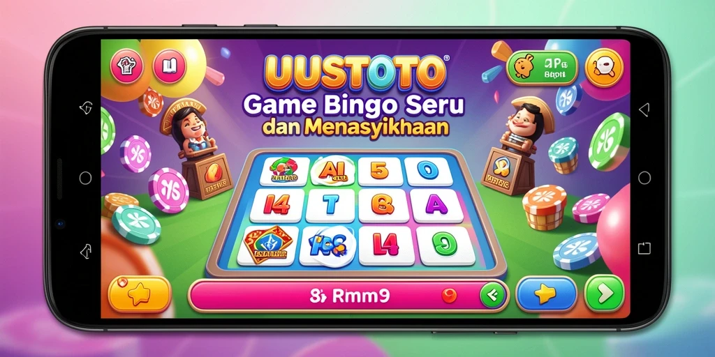 Tangkapan layar UUSTOTO menampilkan keseruan bermain Bingo secara online.