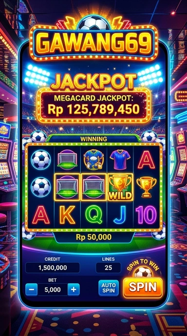 Contoh aplikasi yang tersedia di gawang69, menampilkan detail dan informasi.